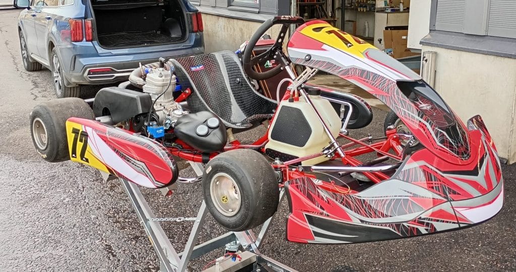 aikuisen karting auto : iso karting runko 1040